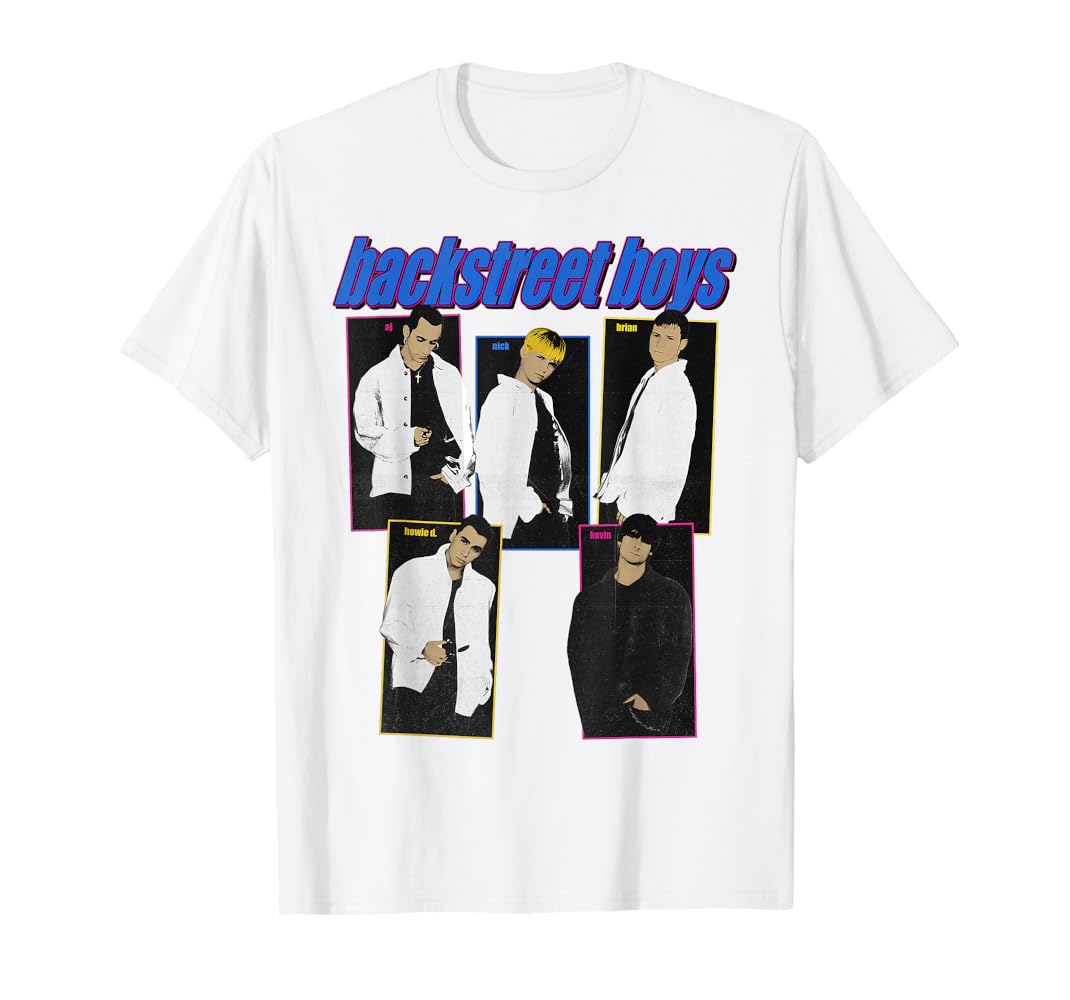 Backstreet Boys Tシャツ Amazon.com: Backstreet Boys Men's Vintage Destroyed Slim-Fit